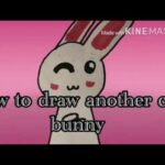 How to draw another cute bunny 🐰