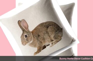 ✓Bunny Home Decor Cushion Cover Cute Rabbit Throw Pillowcase Pillow Cov