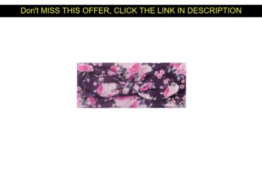 ❄️ Promo Baby headband spring and summer soft printed baby rabbit ears corolla elastic princess hea