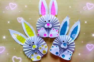 Cute Paper bunny (DIY- Rabbit) - كيف تصمم أرنب من الورق