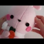 How to create a cute bunny plushie