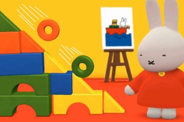 Miffy's World - Cute Bunny Game for Kids #3 (Miffy Reads a Book, Paints, Plays with Blocks)