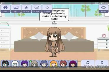 Gacha life how to make a cute bunny outfit