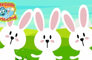 Hop Little Bunnies | Sing A Long | Action Song | Hop Hop Hop