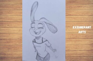 How to draw a cute bunny for beginners in an easy way #pencil sketch #