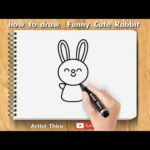 🐰how to draw  Funny Cute Rabbit🐰creafix art