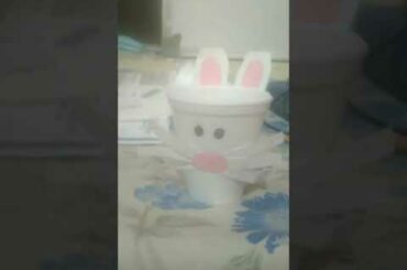 How to make a cute rabbit glass