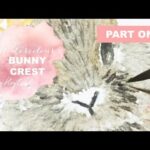 Paining cute bunny in watercolour step by step (1/4) 水彩繪畫可愛兔子過程