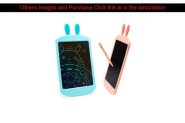 Discount 6.5 inch Drawing Toy LCD Drawing Board Cute Bunny Ear Educational Drawing Writing Board Ki