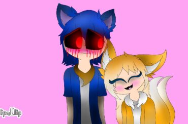 Sonic exe X girl tails(i ship dis so ye)