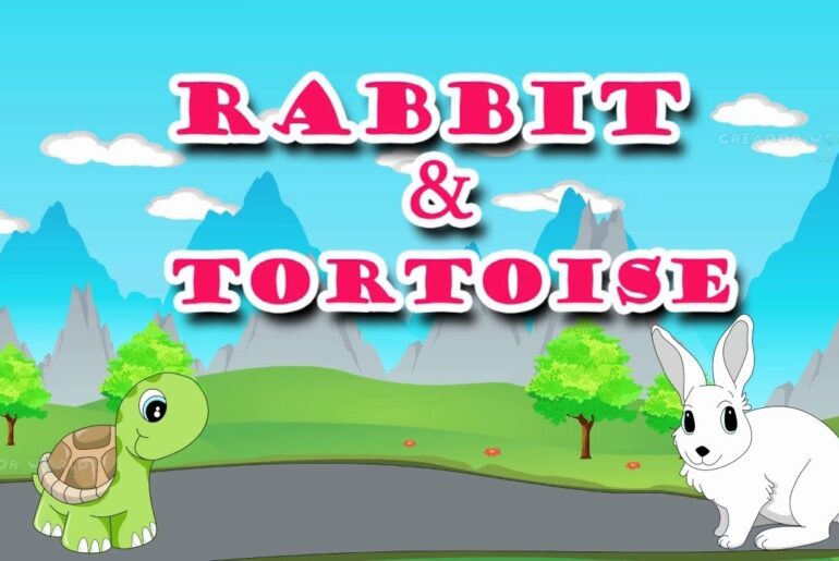 tortoise and rabbit moral story for kids | bedtime stories for children
