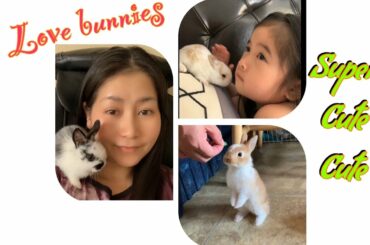 Nhật kí gia đình thỏ cute nhất quả đất ( phần 3)| super super cute baby bunnies family ( part 3 )