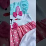 Cute Rabbit Polkadot Dress Mix Pink Blue
