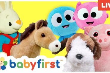 Farm Animals & Baby Songs | Toddler Learning Video Words | Baby Learning First Words | Baby First TV