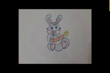 Binky, the baby rabbit and carrots || Draw and tell stories with A's Absolute mom