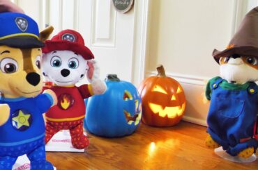 Paw Patrol Baby Pup Halloween Toy Learning Video for Kids!