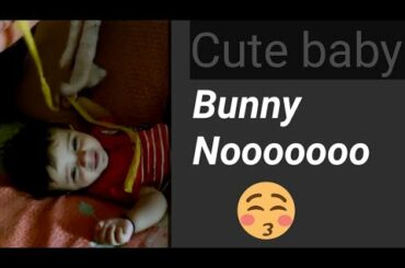 Indian baby masti with mummy/bunny boy