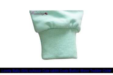 Cheap Lovely Baby Girls outwear Cute rabbit Coats Button Warm Toddler Children Clothing For 0-36 M