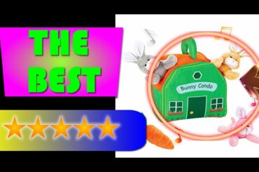 REVIEW ☑☑ BUNDALOO BUNNY CONDO    Set - Plush Rabbit and Carrot Toys in a.. (Woodhaven)
