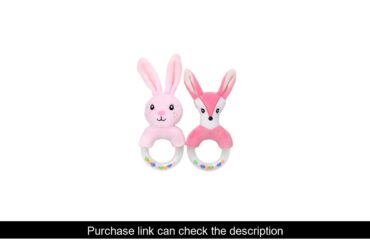 Cute Baby Rattle Toys Rabbit Plush Baby Cartoon Bed Toys baby 0-12 months Educational baby rattle R