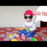 cute son playing with toys  !! funniest and cutest baby moments