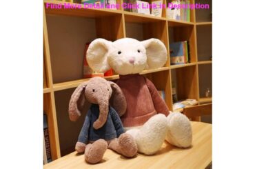 Deal Cute Rabbit Elephant Mouse Dog Doll Baby Soft Plush Toys For Children Sleeping Mate Stuffed Pl