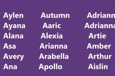 Rabbit Names: Awesome "A's"
