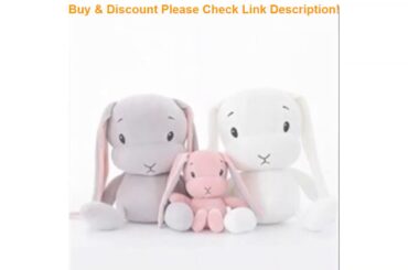 Slide 50CM 30CM Cute rabbit plush toys Bunny Stuffed &Plush Animal Baby Toys doll baby accompany sl