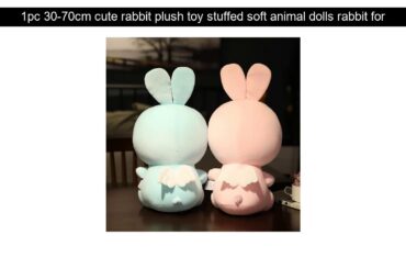 1pc 30-70cm cute rabbit plush toy stuffed soft animal dolls rabbit for baby kids birthday gift