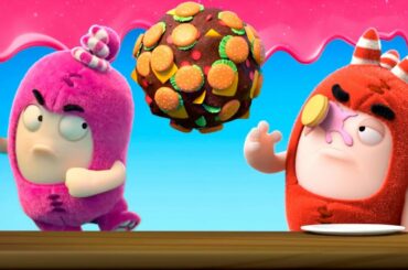 Oddbods  🔴  FOOD FIGHT | Cartoons For Kids