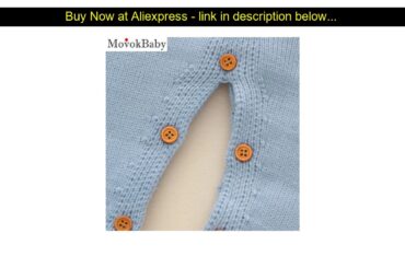 Discount Baby Rompers Long Sleeve Cute Rabbit Knitted Newborn Boys Girls Jumpsuits Infant Kids Over