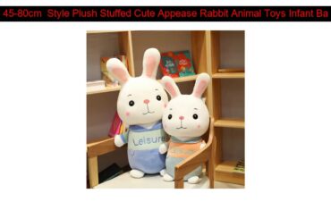 45-80cm  Style Plush Stuffed Cute Appease Rabbit Animal Toys Infant Baby Comfort Dolls For Children
