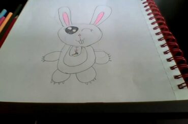 How to draw a baby bunny! Very easy