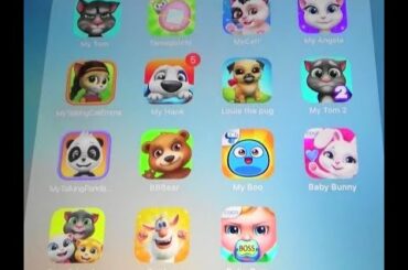 My Tom,Baby Boss,Baby Bunny,My Tamagotchi,My Cat,My Talking Angela,My Boo,My Tom Friends etc