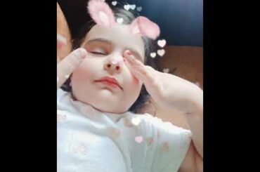 Cute Mahira as a baby bunny