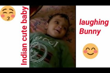 Cute baby laughing/bunny😂😂