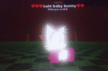 Cute baby bunny in ALPHA polysonic RP