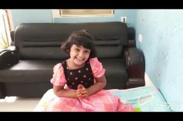 Cute baby Hima... telling story|telangana style|rabbit-tortoise story|himanika entertainments