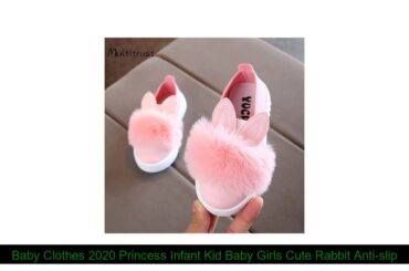 Slide Baby Clothes 2020 Princess Infant Kid Baby Girls Cute Rabbit Anti-slip Soft Sole Shoes Fluffy