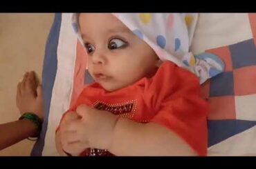 Cute Lovely Baby Smile and Playing With Mother - Baby Video