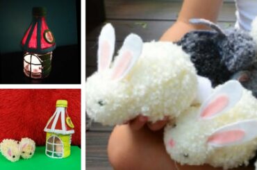 Home decorating ideas Home made || cute rabbit  DIY with home