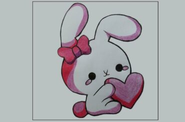 How to draw a cute bunny step by step drawing