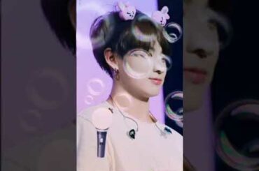 jungkook cute😍, baby rabbit💜 White skin✌️, Army let's here: v❤