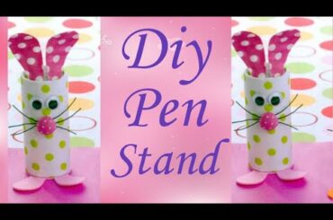 Diy Bunny Pen/Pencil Holder |Best out of waste |Creative kids craft|How to make easy pen holder