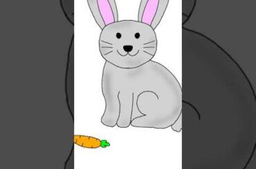 How to draw a Cute Rabbit 🐰