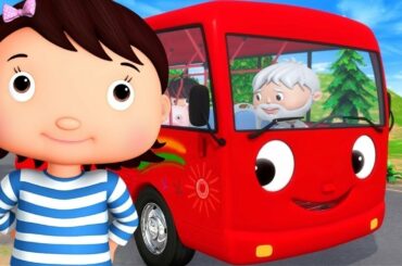 🔴 Wheels On The Bus | Learn ABCs & 123s | Baby Shark | Nursery Rhymes & Songs Little Baby Bum