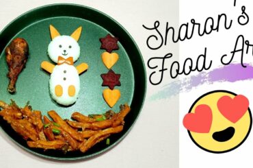 Cute Bunny Food Art