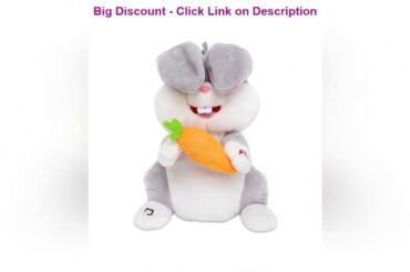 It's only $33.75 Review Cute Rabbit Doll Baby Soft Electric Plush Toys For Children Rabbit Sleeping