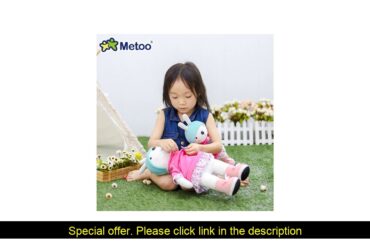 ☄️ 42CM Big Metoo Dolls Stuffed Toy Baby Girls Cute Rabbit Angela Doll Soft Animals Stuffed Plush K