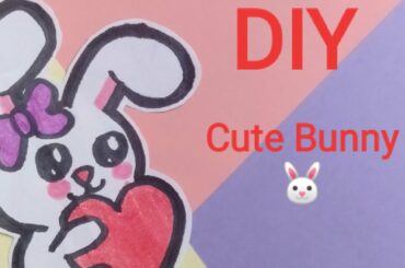 DIY Cute Bunny 🐰 Turtorial / Step By Step